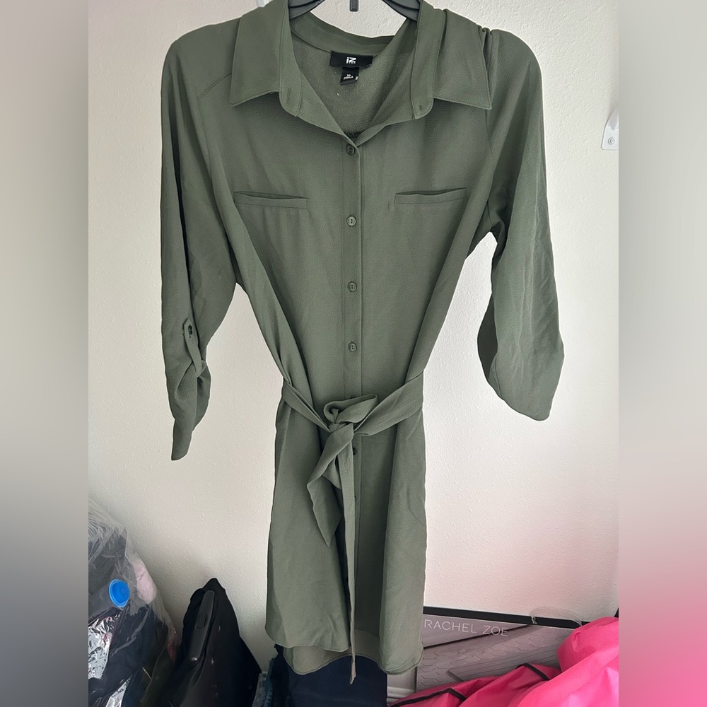 Button down dress